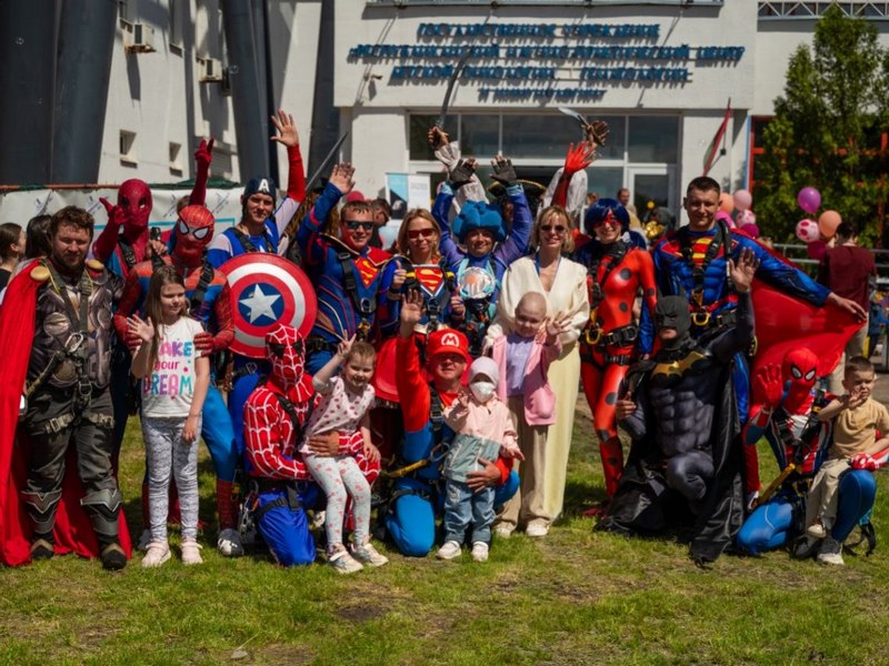 Праздник с супергероями